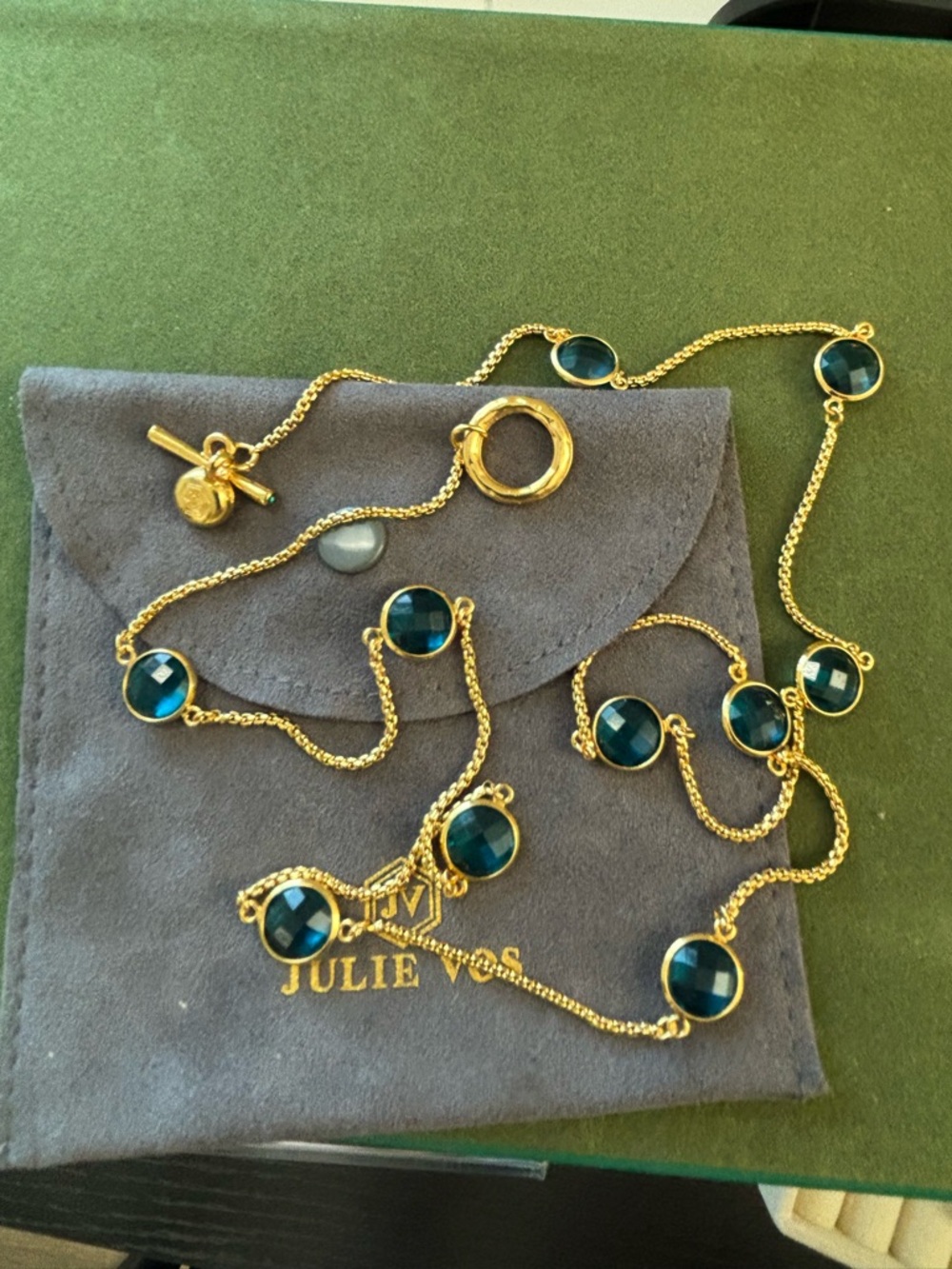 NWOT Julie Vos Gold Necklace